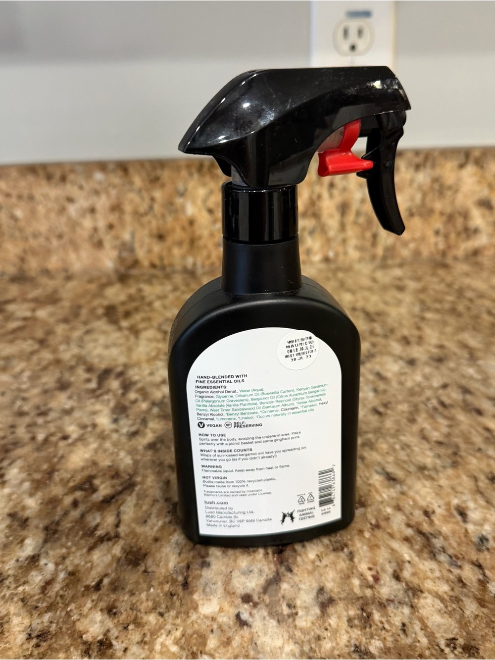 Lush Strawberry Feels Forever Body Spray 6.7 fl. oz - Picture 5 of 5